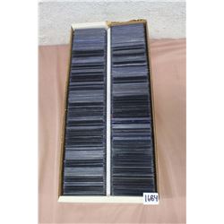 Box Full Of 3”x4” Plastic Card Top Loaders