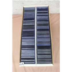 Box Full Of 3”x4” Plastic Card Top Loaders