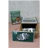 Image 1 : Lot Of Roughriders Memorabilia (Licence Plate, Sticker, Etc)