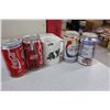 Image 1 : Lot Of Sports Related Cans W/ Roughrider Mug
