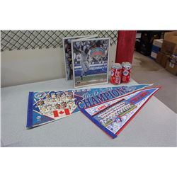 Toronto Blue Jays Pennants, Cans, Etc