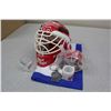 Image 1 : Lot Of Red Wings Memorabilia (Helmet, Key Ring, Mini Mug, Etc)