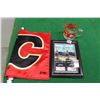 Image 1 : Lot Of Calgary Flames Memorabilia (Flag, Mug, Etc)