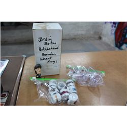 Lot Of Hockey Memorabilia (Mini Mugs, Shot Glasses, Bobble Head)