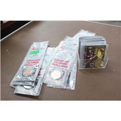 Lot Of Collectible Hockey Coins