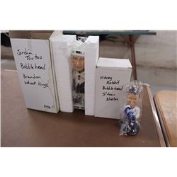 Lot Of Hockey Bobbleheads (2)
