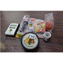 Lot Of Blackhawks Memorabilia