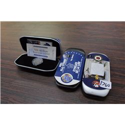 Lot Of NHL Stamp And Medallions Sets (3)