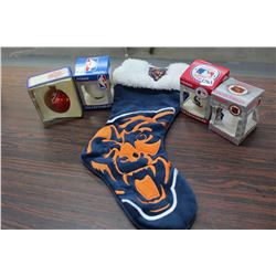 Lot Of Hockey Christmas Memorabilia