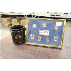 Lot Of Canada Games Pins And Mug