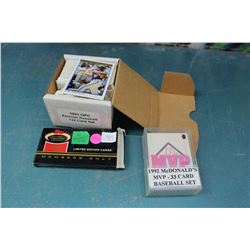 Sets Of Hockey Cards (3), OPC, McDonalds, Topps