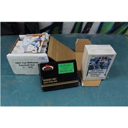 Sets Of Baseball Cards (3), Ted Williams, Topps, Classic