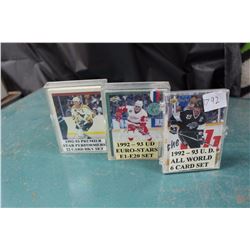 Sets Of Hockey Cards (3) (Premier, UD)