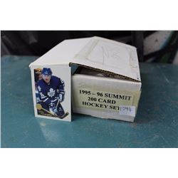 1995-96 Summit 200 Card Hockey Set