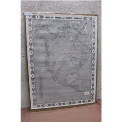 Indian Tribes of North America Poster