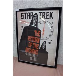Star Trek, The Return of the Archons Framed Poster