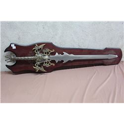 Decorative Metal Dragon Sword (48”x12”)
