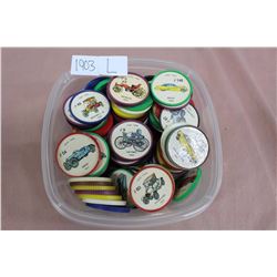 Lot Of Hostess Jell-O Automobile Coins