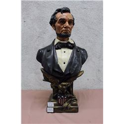 Abraham Lincoln Ceramic Bust (16”x9”)