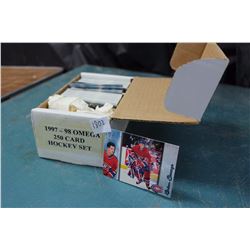 1997-98 Omega Hockey Card Set (250 Cards)