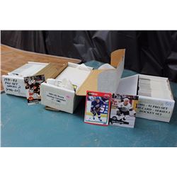 Three Sets Of Hockey Cards (Pro Set Series 2, Score, Pro Set Series 1, all 1991-1992)
