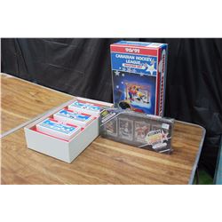 Pair Of Hockey Card Sets (1990–91 Canadian Hockey League Master Set, 1991 Stars Card Collection)