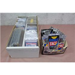 Box Full Of Rookie Tags Labels And Mini Snap Tite Cases