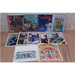 Lot Of Baseball Literature And Merchandise