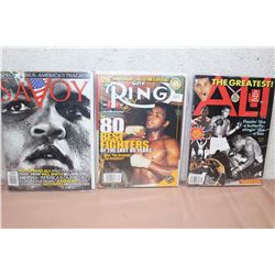 Lot Of Muhammad Ali Magazines (3)