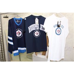Lot of New NHL Winnipeg Jets Shirts, With Tags (3)