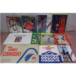 Lot of Assorted Olympics Related Literature, Publications