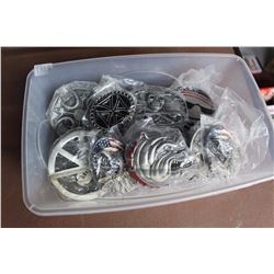 Lot of Assorted Belt Buckles