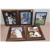 Image 1 : Lot Of Framed Baseball Photos (5)