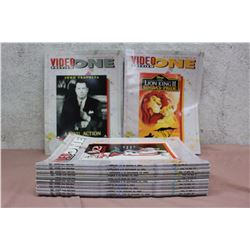 Lot of Assorted Video One VHS Guides