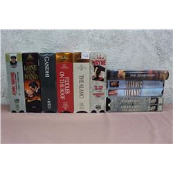 Lot of Movie Classics on VHS