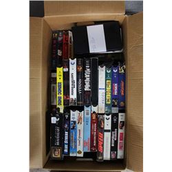 Lot of Assorted VHS Tapes