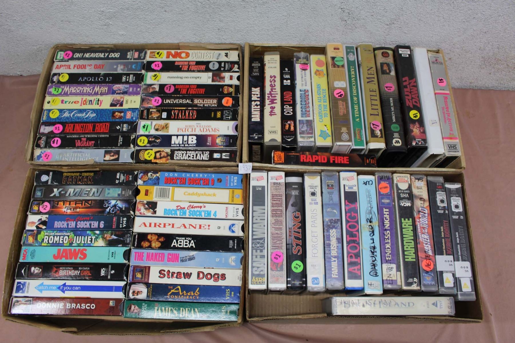 Types Of Vhs Tapes