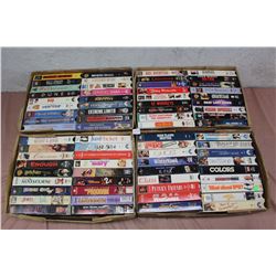 Lot of Assorted VHS Tapes