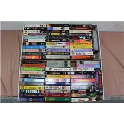 Lot of Assorted VHS Tapes