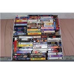 Lot of Assorted VHS Tapes