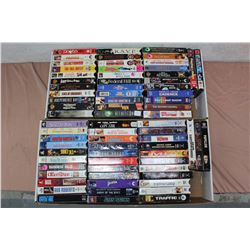 Lot of Assorted VHS Tapes