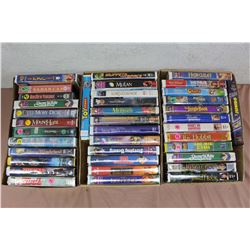 Lot of Assorted VHS Tapes
