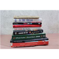 Lot of Assorted Hockey-Related Books