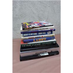 Lot of Assorted Hockey-Related Books