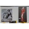 Image 1 : PAIR OF MARILYN MONROE CANVAS PRINTS