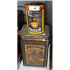 Image 1 : TWO VINTAGE COLLECTIBLE TINS