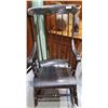 Image 1 : AMERICAN BOSTON ROCKER W/ORIGINAL PAINT C.1820