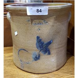 1800'S EARLY REDWING 3 GALLON CROCK