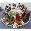 Image 1 : KING ARTHUR AND THE KNIGHTS OF THE ROUND TABLE LARGE DIORAMA