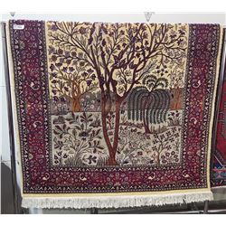 PERSIAN RUG TITLED THE TREE OF LIFE